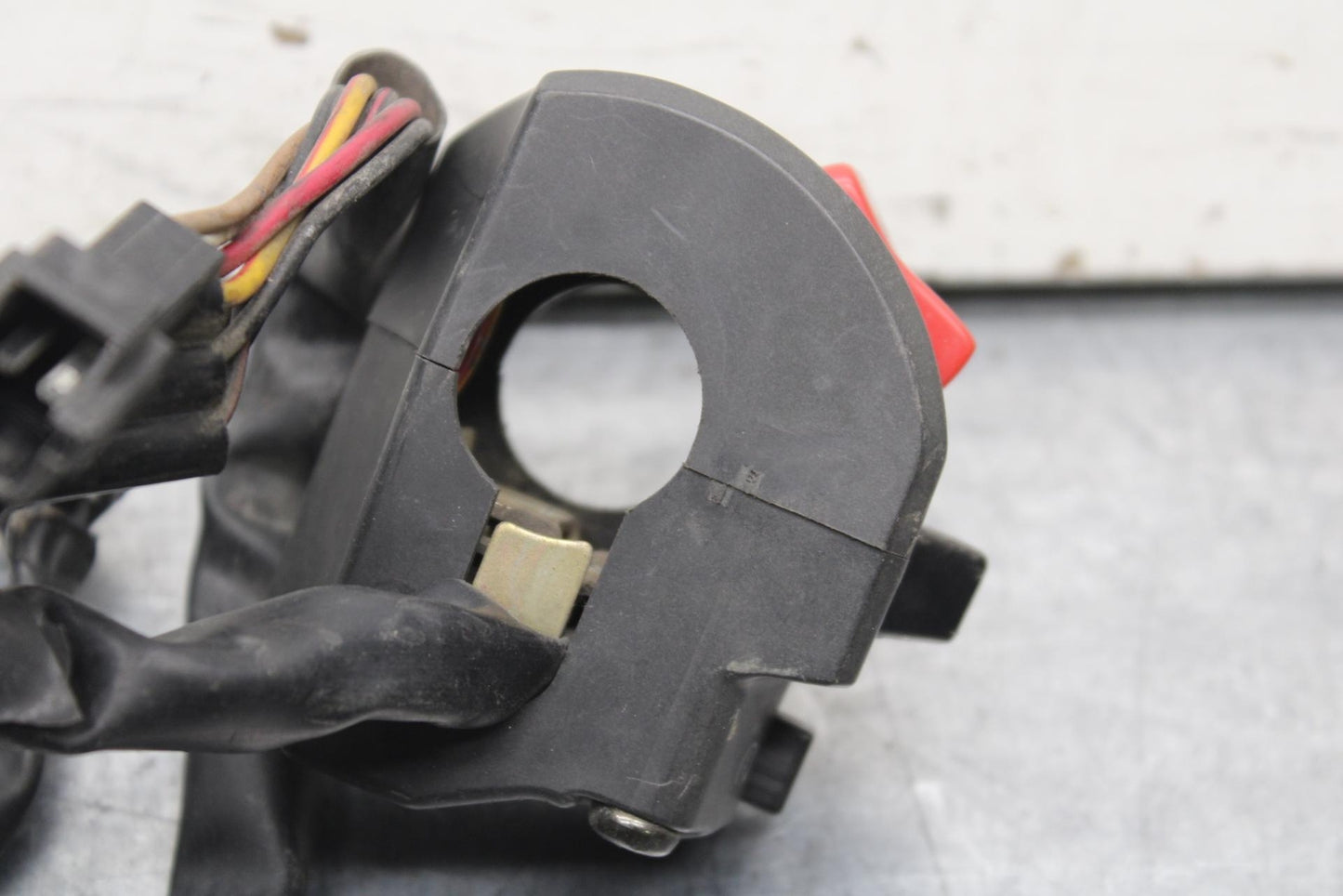 03 KAWASAKI NINJA ZX6RR ZX600K RIGHT CLIP ON HANDLE KILL OFF START SWITCH BB105