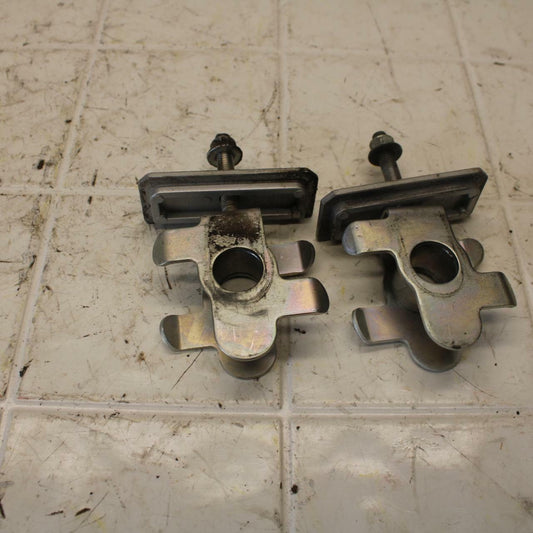07 SUZUKI SV650 SWINGARM CHAIN TENSIONER ADJUSTMENT BRACKETS  BB13