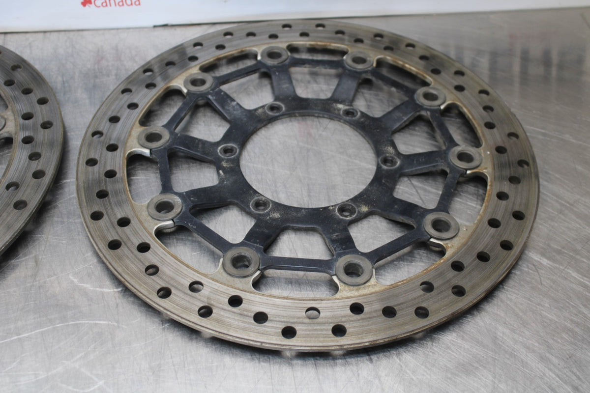 12 HONDA CB1000R FRONT LEFT RIGHT BRAKE ROTORS DISCS BB200