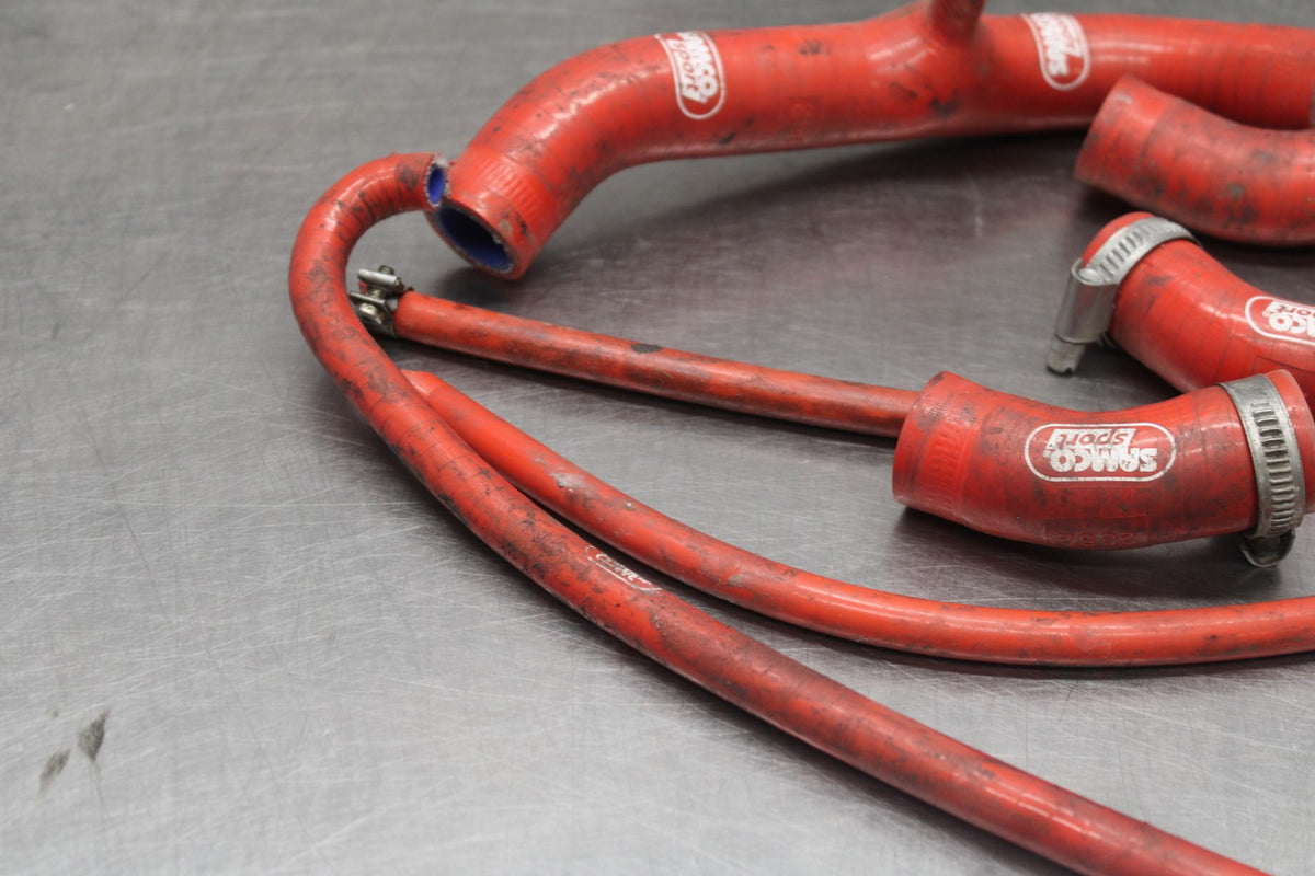 08 DUCATI 1199 PANIGALE AFTERMARKET RADIATOR HOSES ENGINE COOLANT PIPES BB943