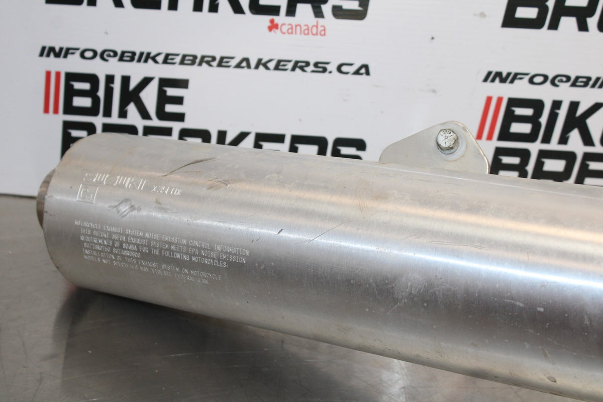 00 SUZUKI GSXR750 FULL EXHAUST SYSTEM HEADERS PIPE MUFFLER BB820