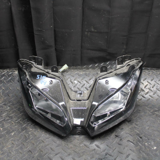 17 KAWASAKI NINJA 300 FRONT HEADLIGHT HEAD LIGHT LAMP BB215