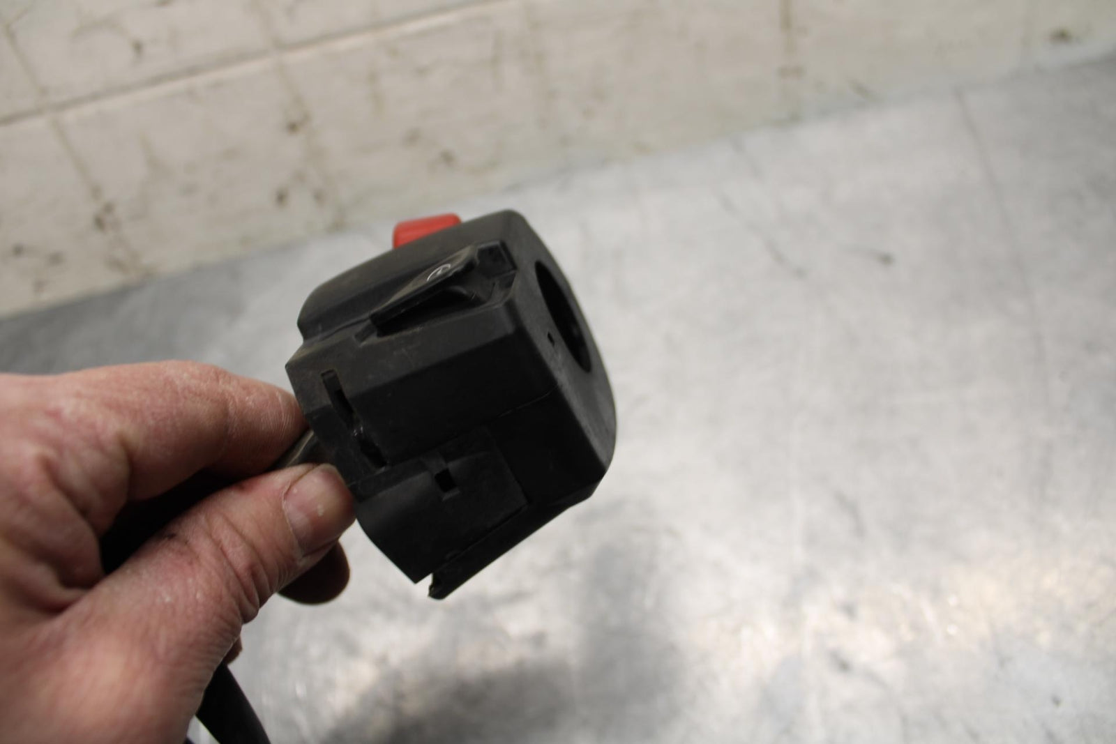 17 KAWASAKI VERSYS-X 300 RIGHT CLIP ON HANDLE KILL OFF START SWITCH BB504