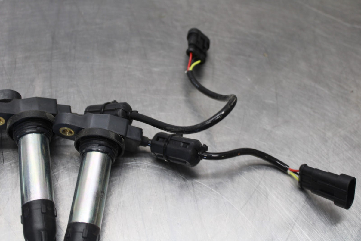 24 APRILIA TUONO V4 1100 FACTORY ABS IGNITION COILS COIL SPARK PLUG CAPS BB887