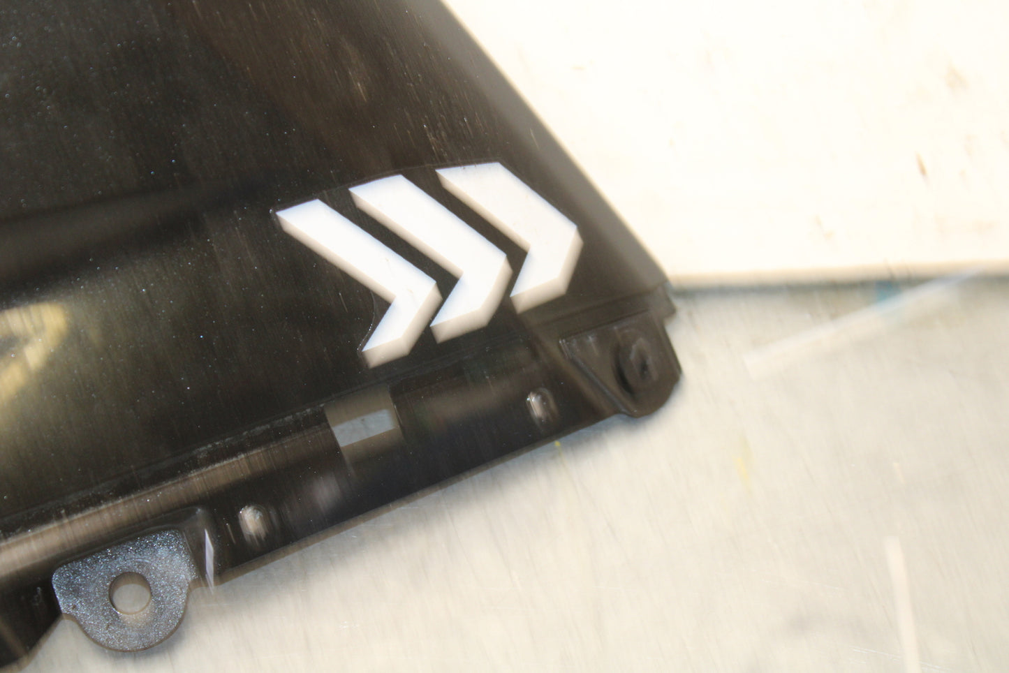 18-23 KAWASAKI NINJA 400 RIGHT MID UPPER SIDE FAIRING COWL PLASTIC BB660