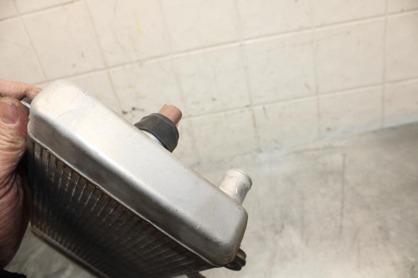 08-12 KAWASAKI NINJA 250R EX250J ENGINE RADIATOR MOTOR COOLER  RADIATER BB496