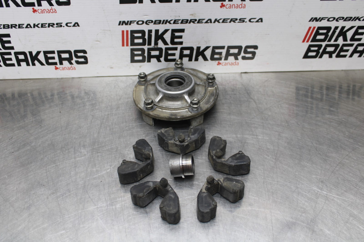 00 SUZUKI GSXR750 REAR HUB & SHOCK DAMPERS CUSH ABSORBERS BB820