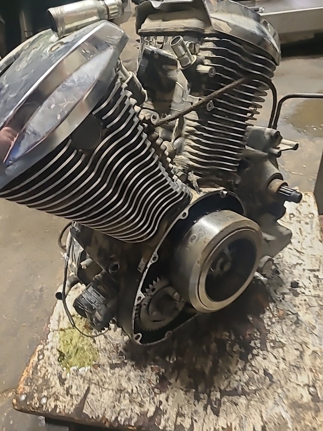 2006 Kawasaki Vulcan 900 VN900B Classic ENGINE MOTOR BB585