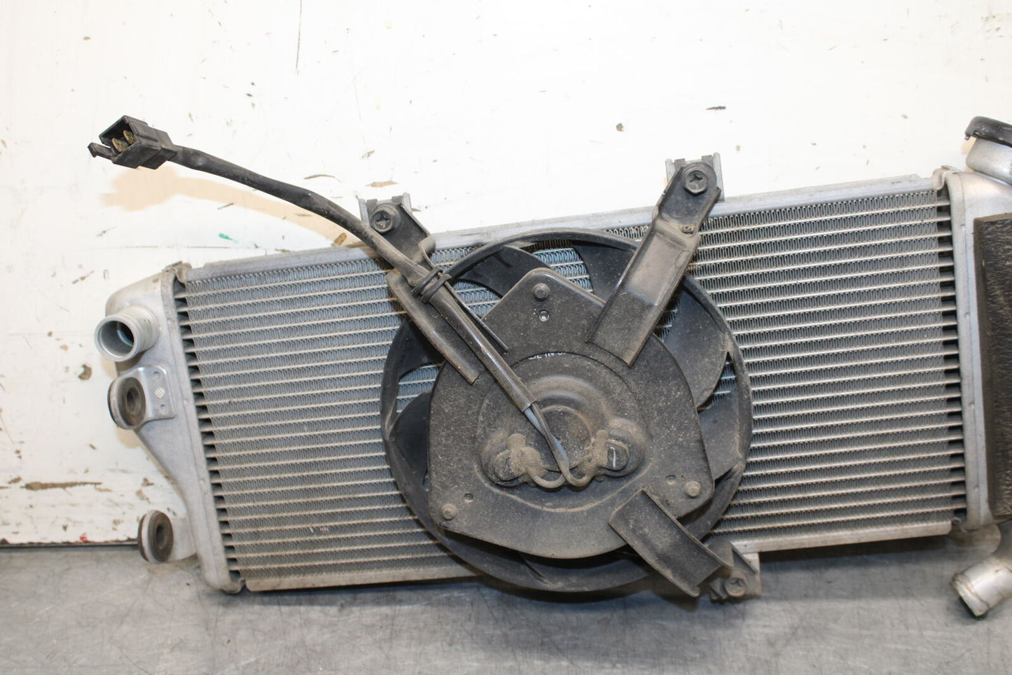 14-15 KAWASAKI NINJA 650 EX650F ABS ENGINE RADIATOR MOTOR COOLER COOLING BB741
