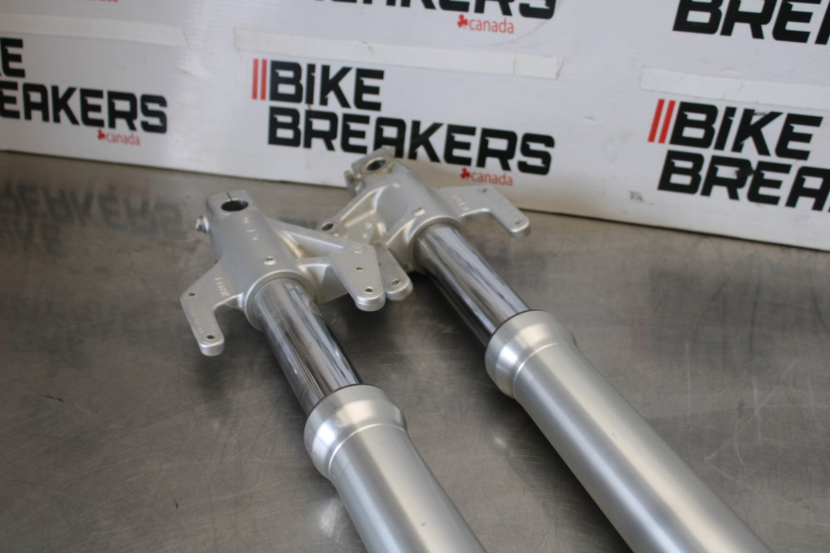 07 SUZUKI BOULEVARD M50 FRONT FORKS SHOCK SUSPENSION SET PAIR BB897