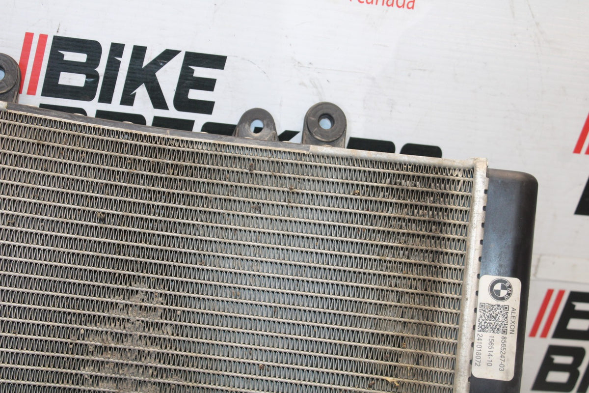 19 BMW F750GS ENGINE RADIATOR MOTOR COOLER COOLING RADIATER BB938