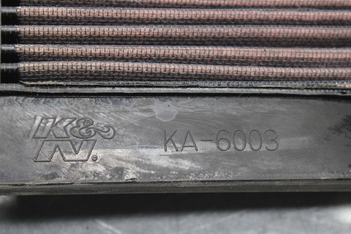 03-04 KAWASAKI NINJA ZX6RR AIRBOX AIR INTAKE K&N FILTER BB105