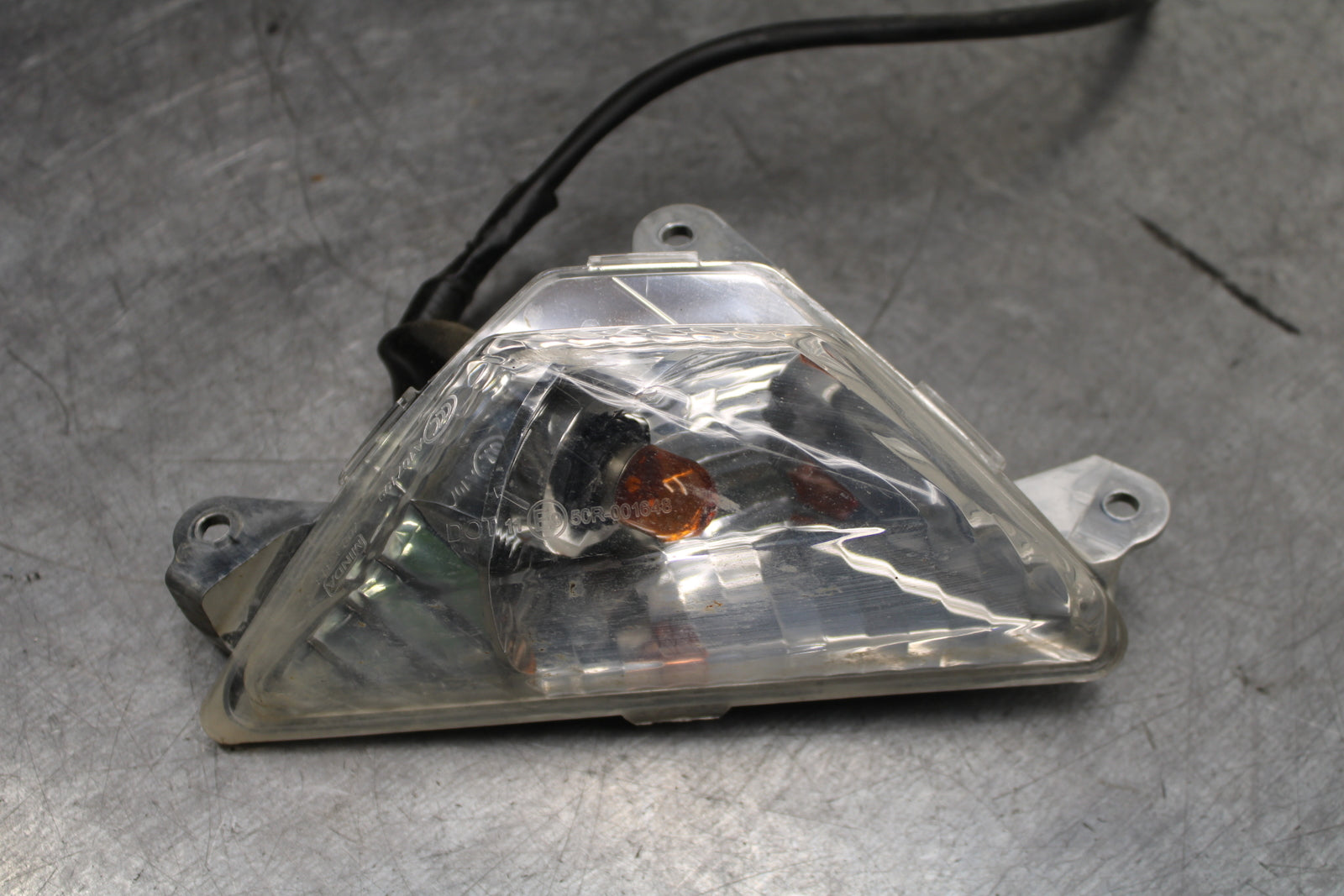 24 KAWASAKI NINJA 500 ABS RIGHT FRONT TURN SIGNAL LIGHT INDICATOR BB744