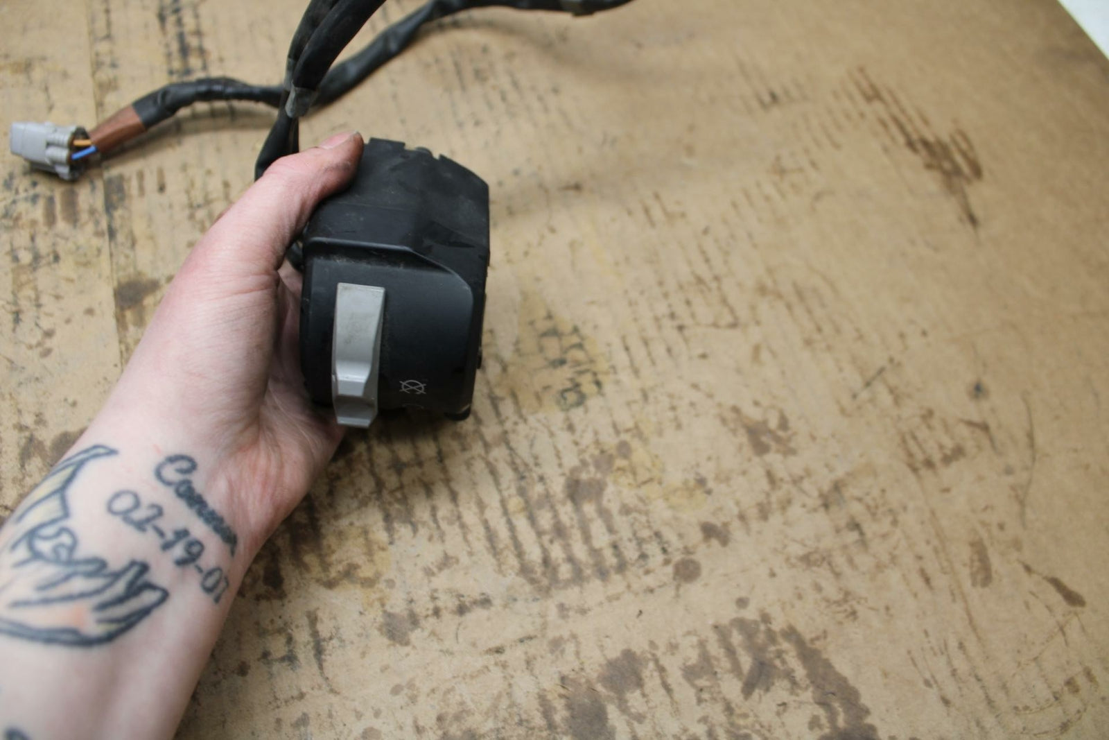 20-22 KAWASAKI Z H2 RIGHT CLIP ON HANDLE KILL OFF START SWITCH SWITCHES BB382