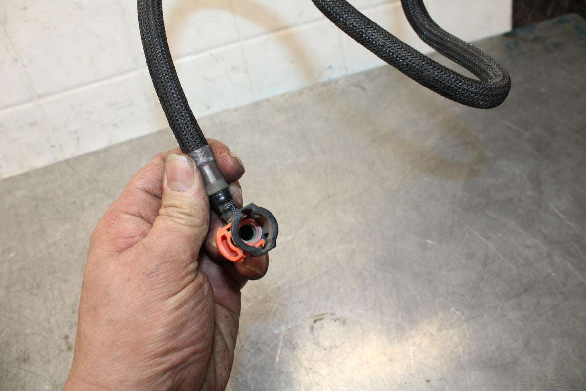 08-09 KAWASAKI NINJA ZX14R FUEL HOSE GAS LINE TUBE PIPE BB73