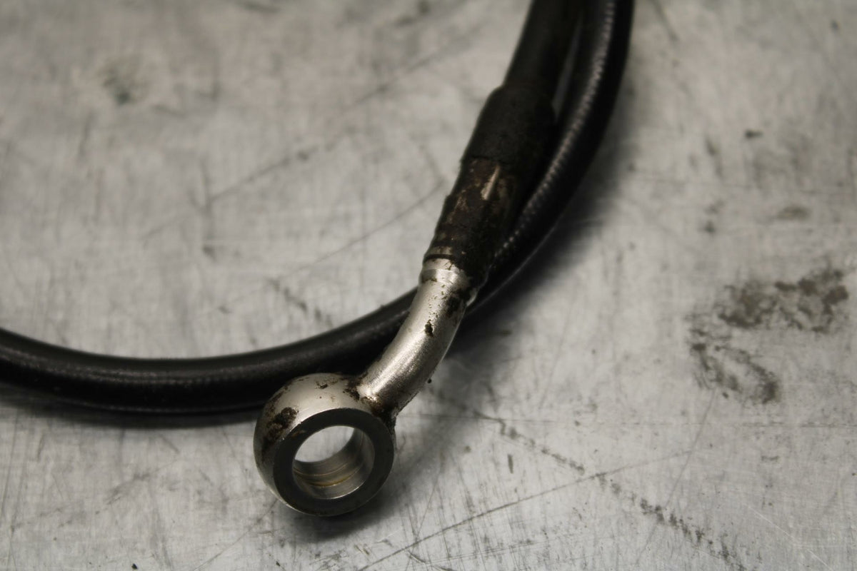 92 SUZUKI GSXR1100 BRAIDED FRONT BRAKE CALIPER HOSES LINES BB411