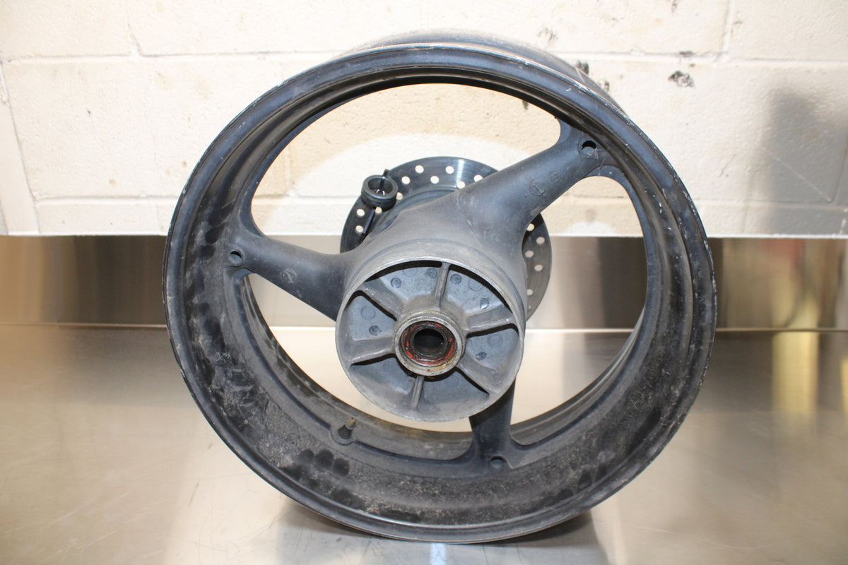 02-03 HONDA CBR954RR REAR WHEEL BACK RIM & DISC BB497