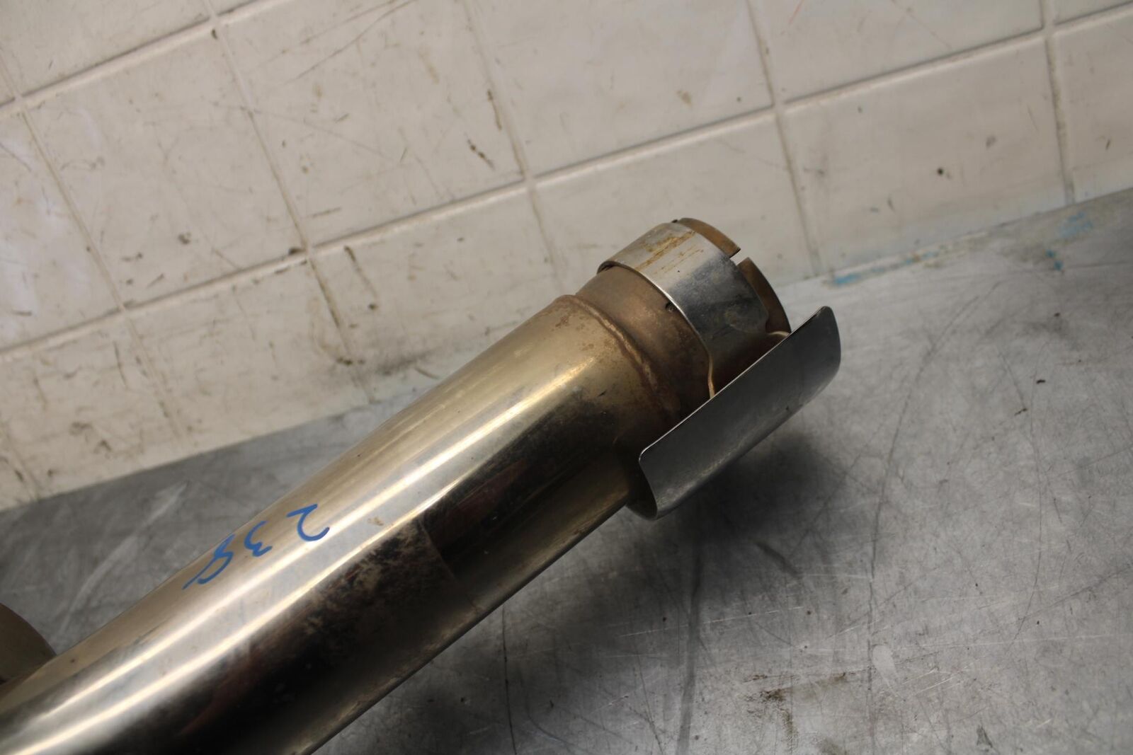 2016 Suzuki Bandit 1250S GSF1250SA ABS EXHAUST PIPE MUFFLER SLIP ON CAN  BB509