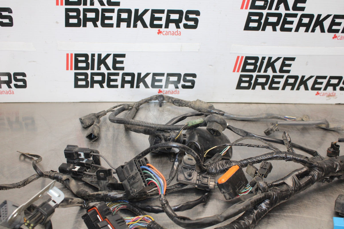 09 KAWASAKI CONCOURS 14 ZG1400B MAIN ENGINE WIRING HARNESS MOTOR WIRE LOOM BB875