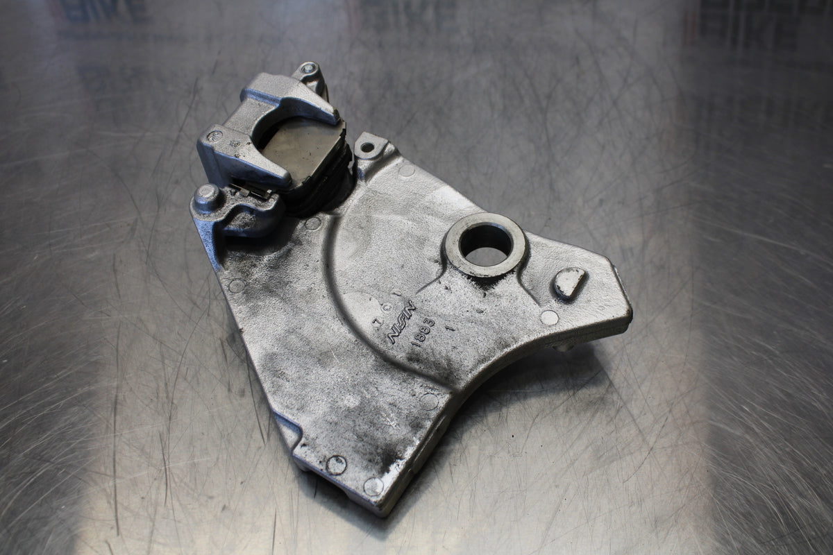 07 KAWASAKI Z1000 REAR BACK BRAKE CALIPER W MOUNT BRACKET BB148