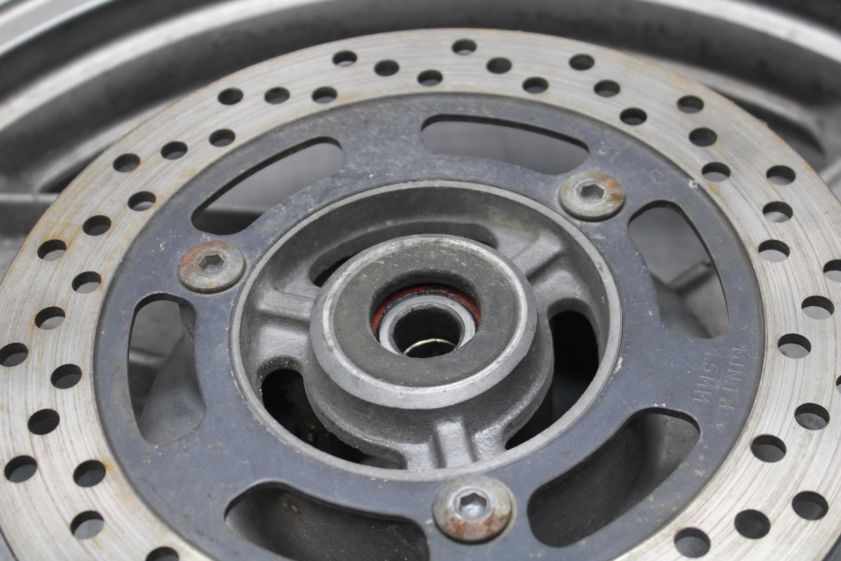 96 KAWASAKI NINJA 500 EX500A REAR WHEEL BACK RIM & ROTOR BB768