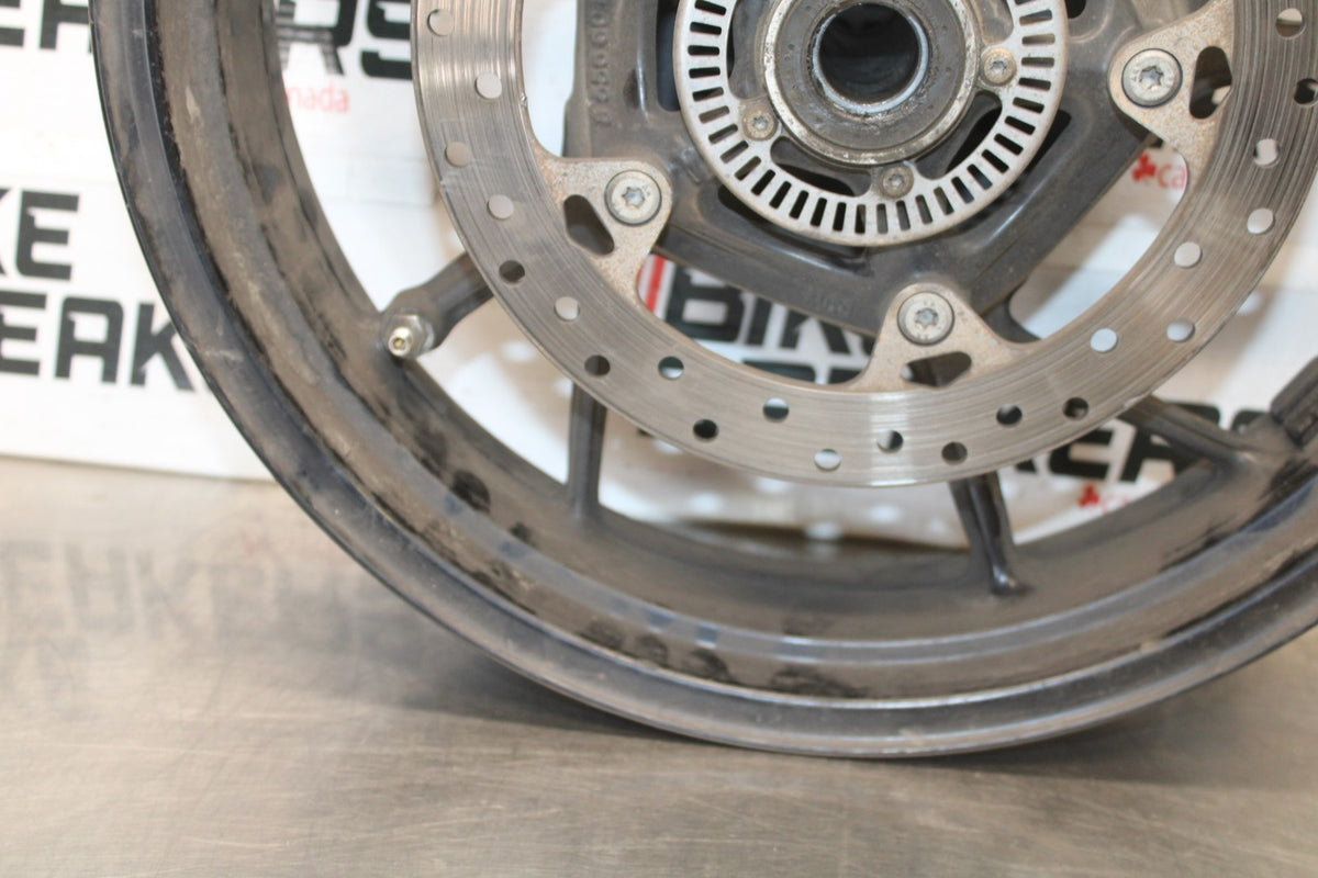 19 BMW F750GS REAR WHEEL BACK RIM & ROTOR BB938