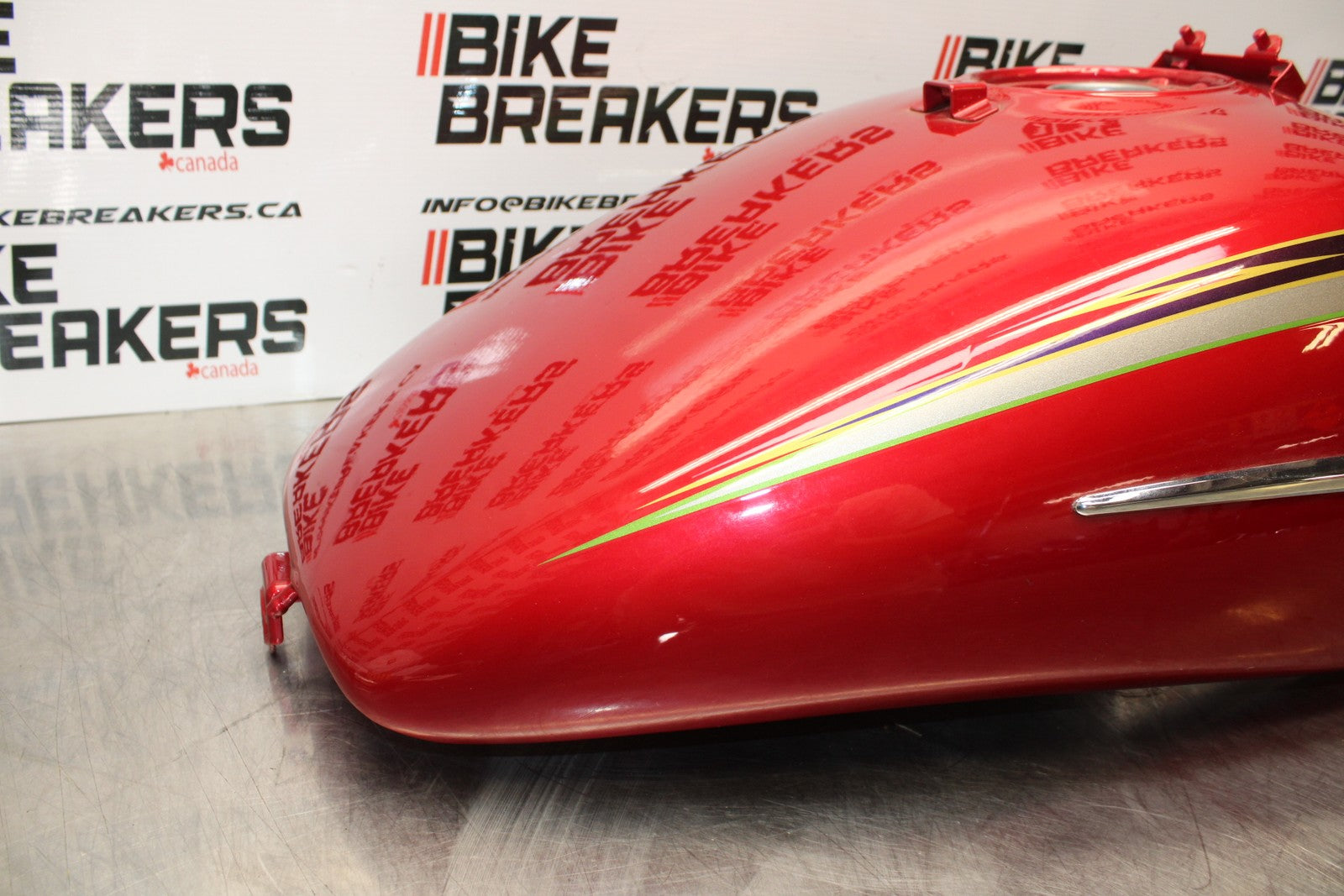 03 KAWASAKI VULCAN 1500 VN1500P MEAN STREAK GAS TANK FUEL PETROL RESERVOIR BB00