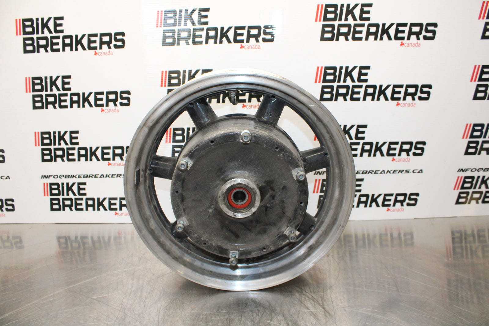 09 YAMAHA ROYAL STAR XVZ1300TF VENTURE REAR WHEEL BACK WHEEL BB151