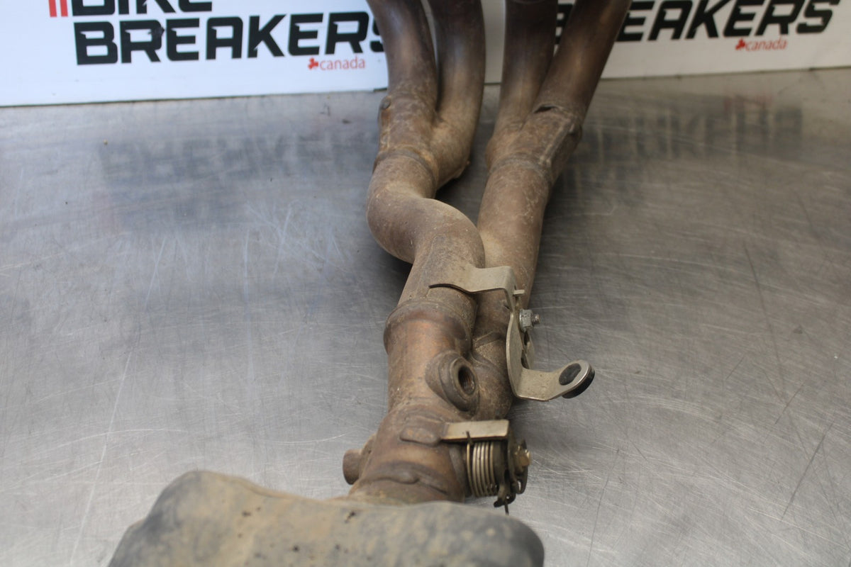 18 SUZUKI GSXR750 EXHAUST HEADER PIPES MANIFOLD BB891