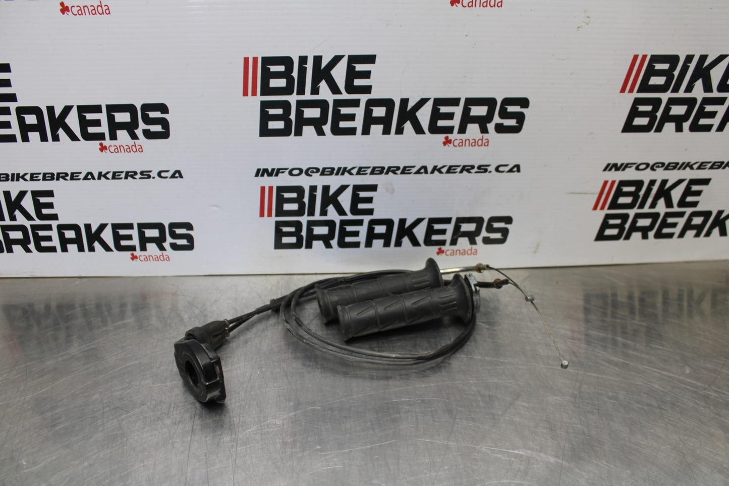 07-08 KAWASAKI NINJA ZX6R THROTTLE CABLE LINE HOUSING GUIDE BB203