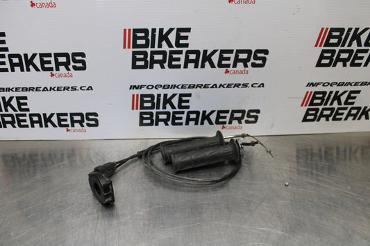 07-08 KAWASAKI NINJA ZX6R THROTTLE CABLE LINE HOUSING GUIDE BB203