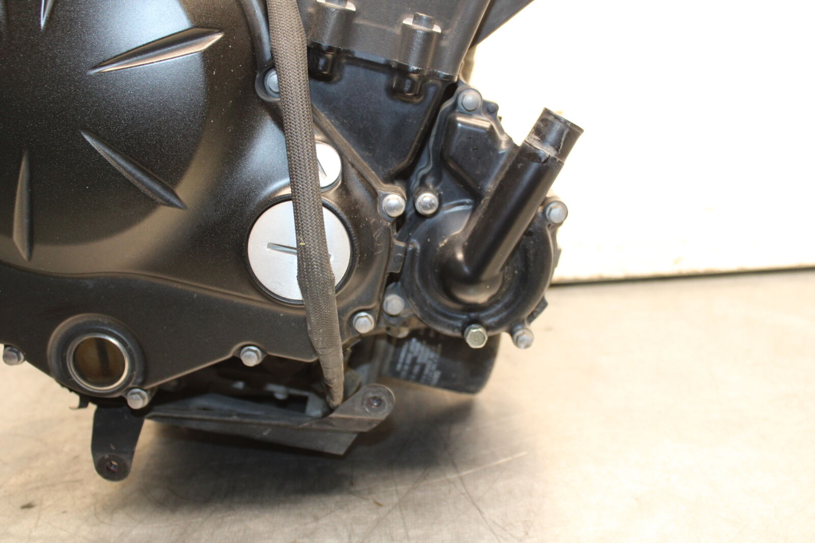 12-17 KAWASAKI ER-6N Z650 ENGINE MOTOR BB709