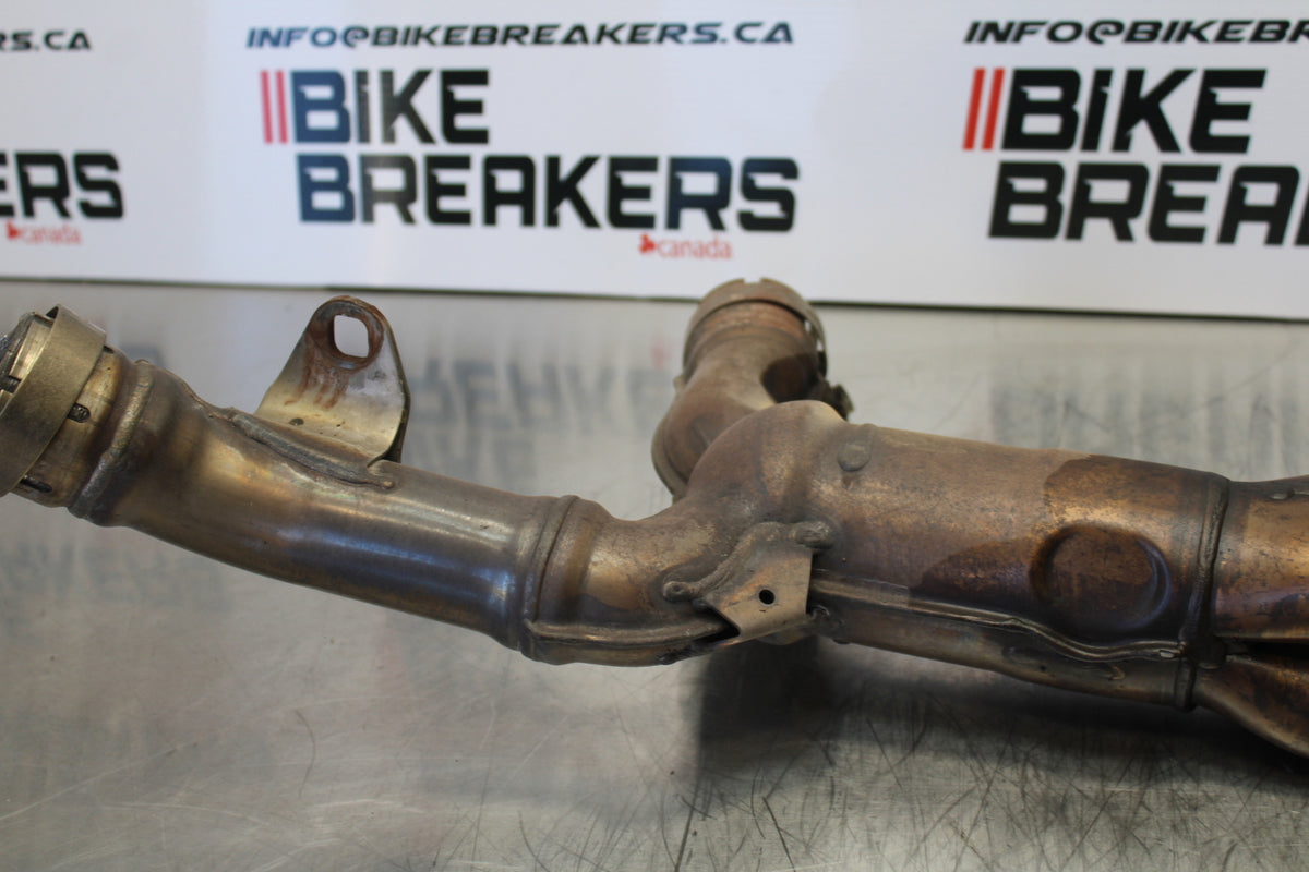 07 KAWASAKI Z1000 EXHAUST HEADER PIPES MANIFOLD BB148