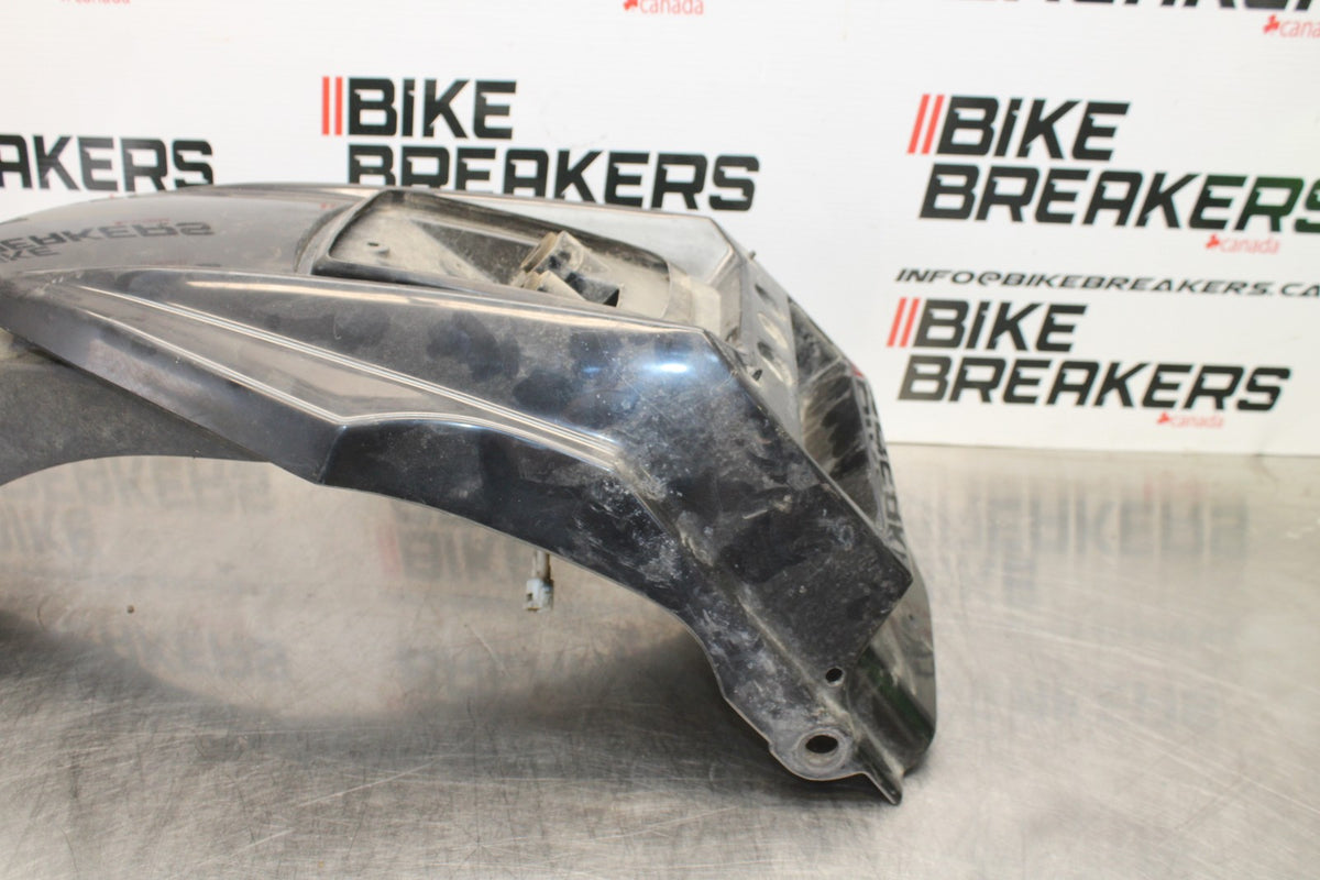08-18 KAWASAKI KLR650 REAR BACK FENDER MUD GUARD BB183