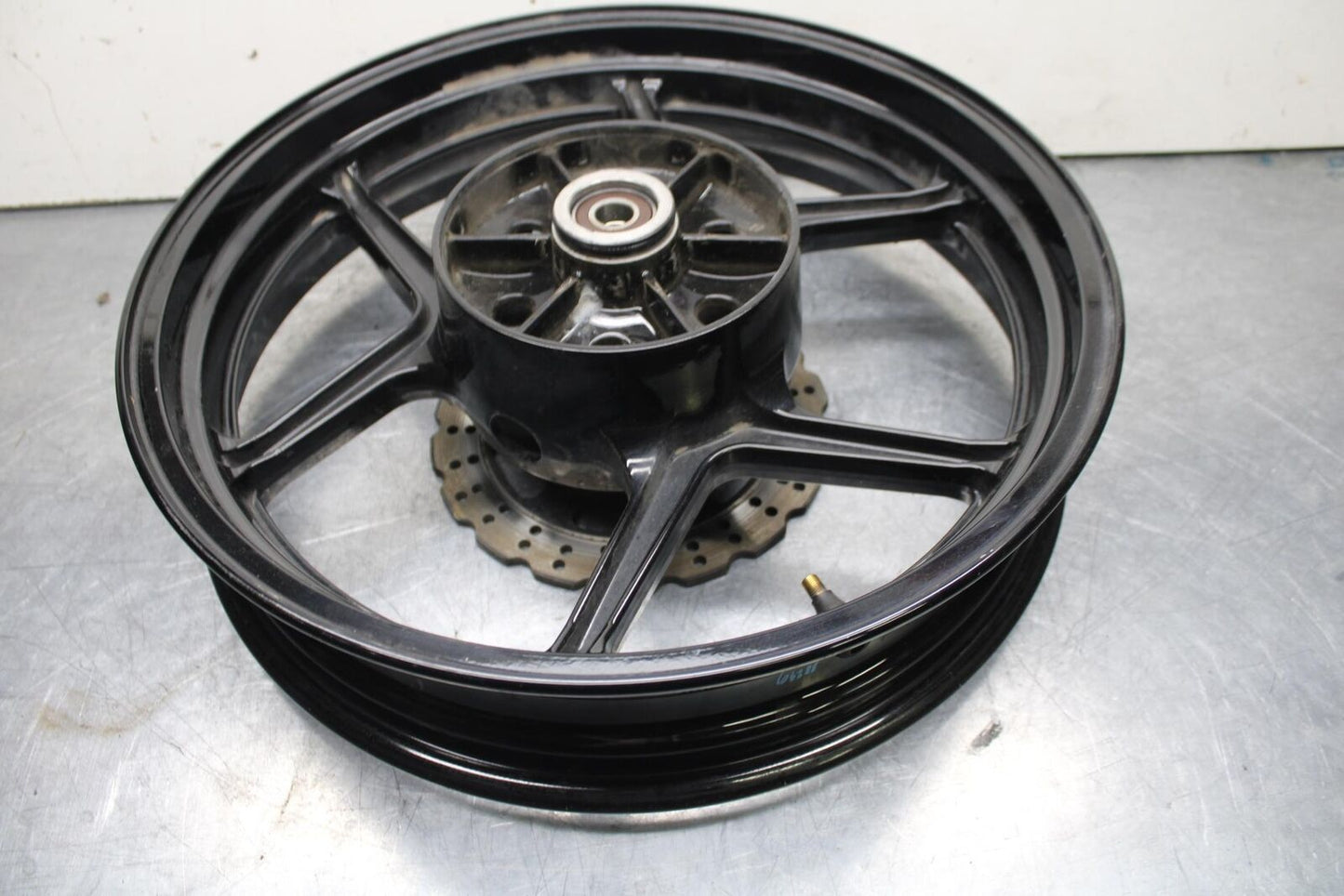 08-12 KAWASAKI NINJA 250R EX250J REAR ROTOR WHEEL RIM BRAKE DISC BB612