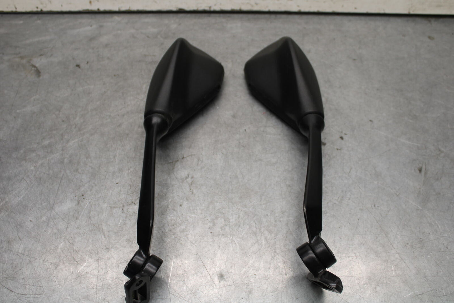 18-23 KAWASAKI NINJA 400 REAR VIEW MIRROR SET PAIR MIRRORS BB660
