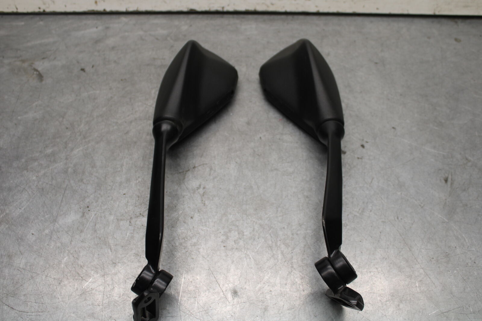 18-23 KAWASAKI NINJA 400 REAR VIEW MIRROR SET PAIR MIRRORS BB660