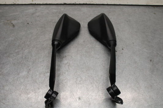 18-23 KAWASAKI NINJA 400 REAR VIEW MIRROR SET PAIR MIRRORS BB660