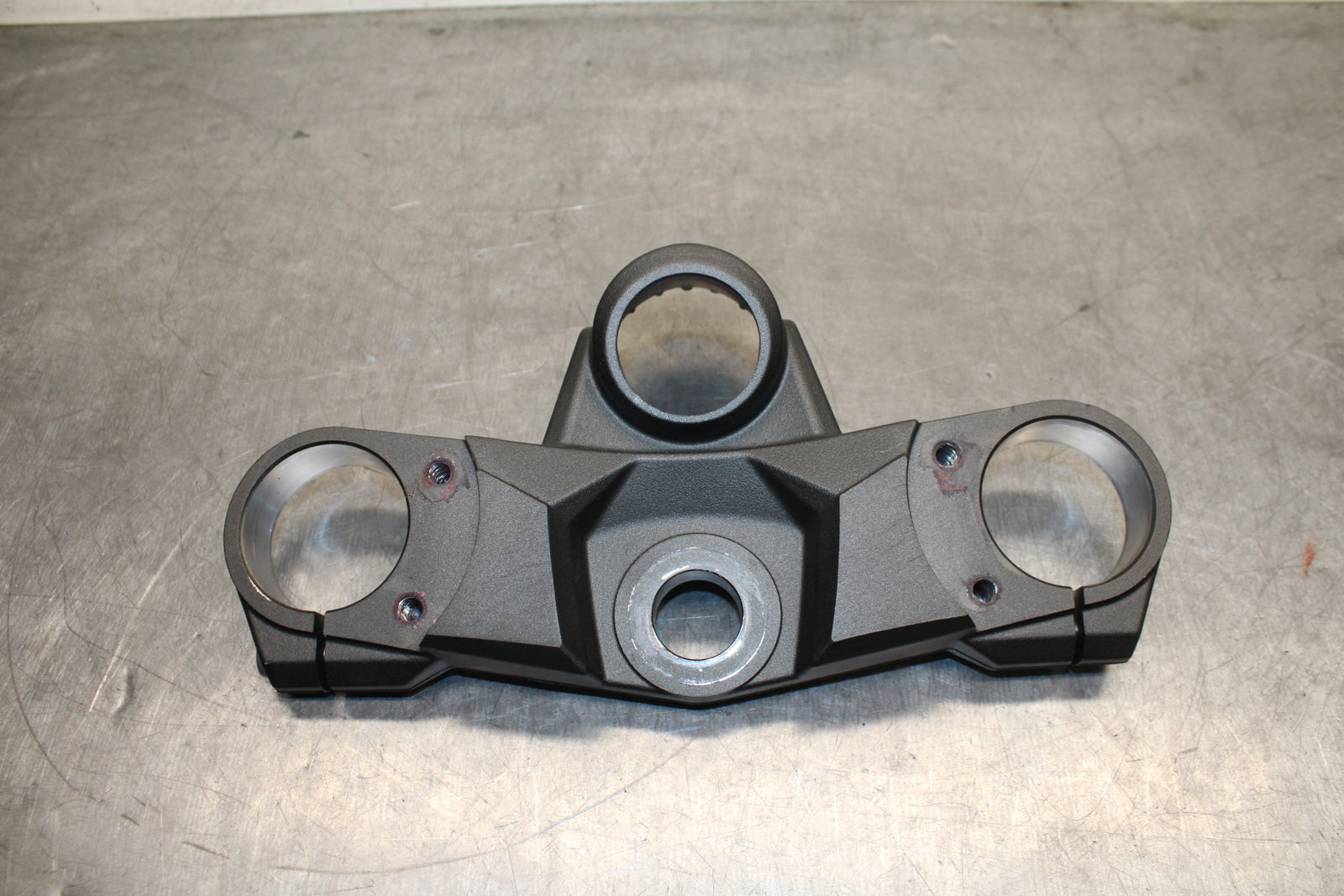 12-25 KAWASAKI NINJA ZX14R FORKS UPPER TRIPLE TREE CLAMP BB757