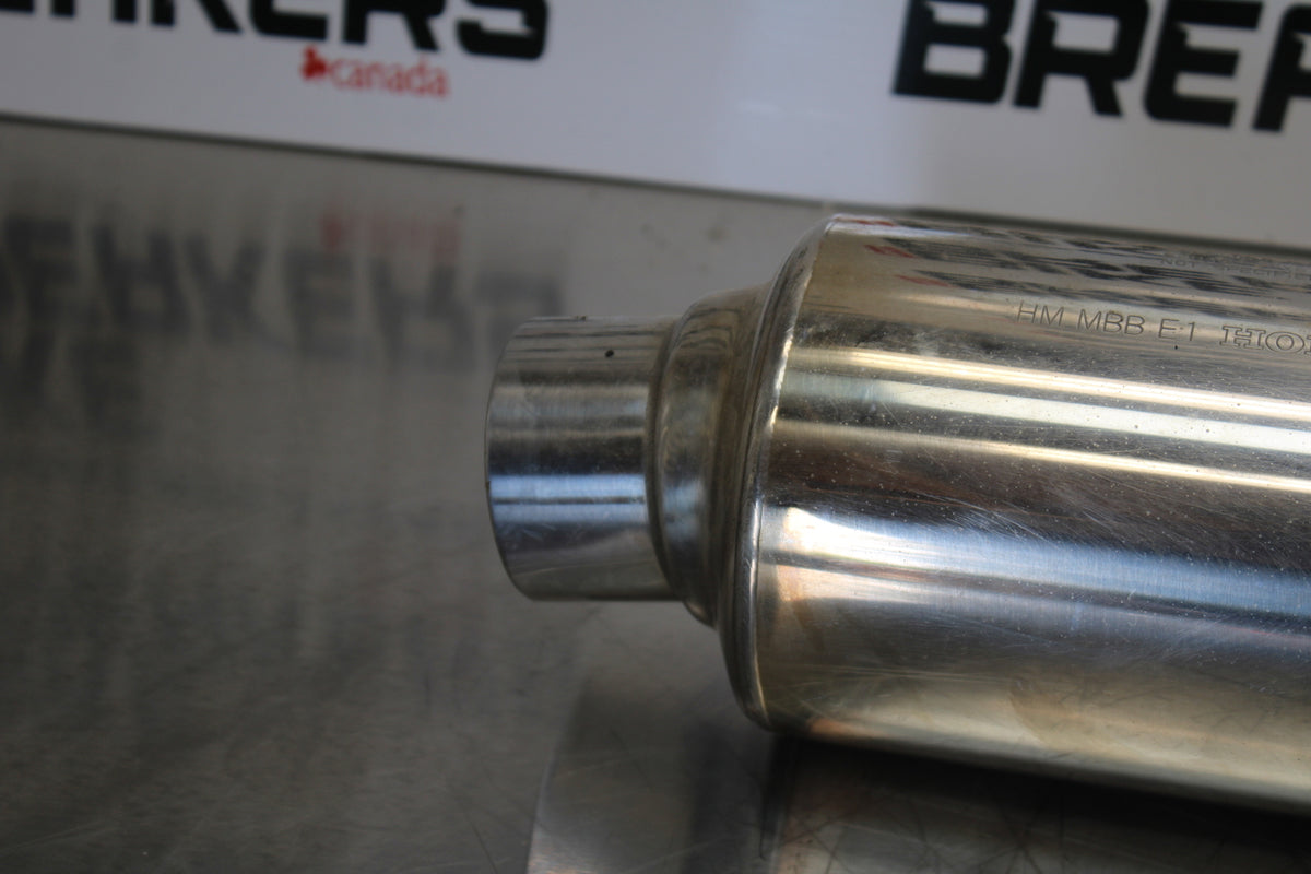 98-05 HONDA SUPER HAWK 1000 VTR1000F RIGHT EXHAUST MUFFLER SLIP ON CAN  BB152