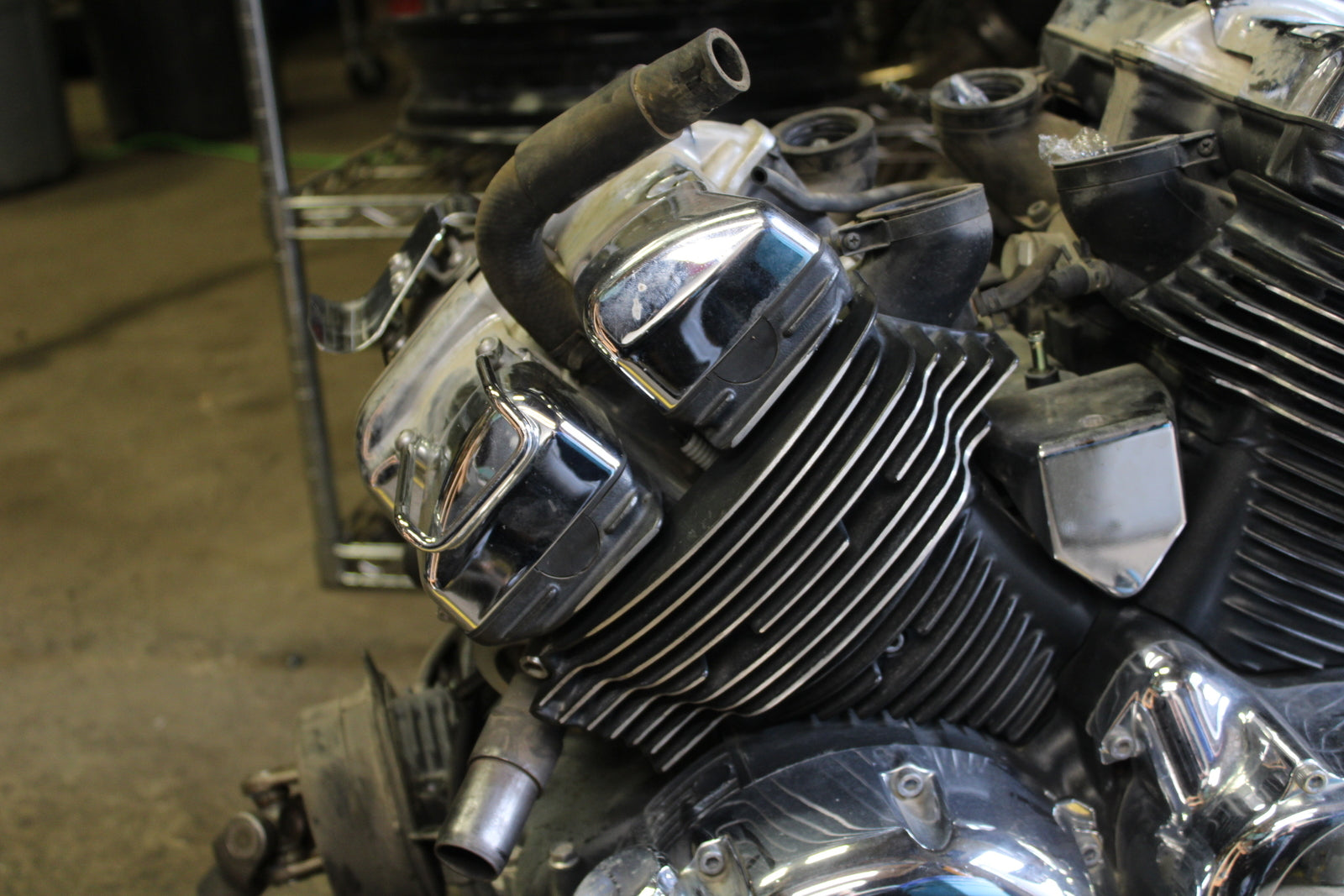 05-06 YAMAHA ROYAL STAR XVZ1300TF ENGINE MOTOR BB697