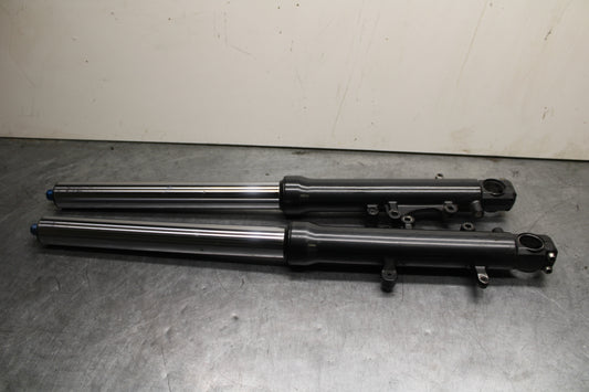 00-02 KAWASAKI NINJA ZX6R FRONT FORKS SHOCK SUSPENSION SET PAIR BB750