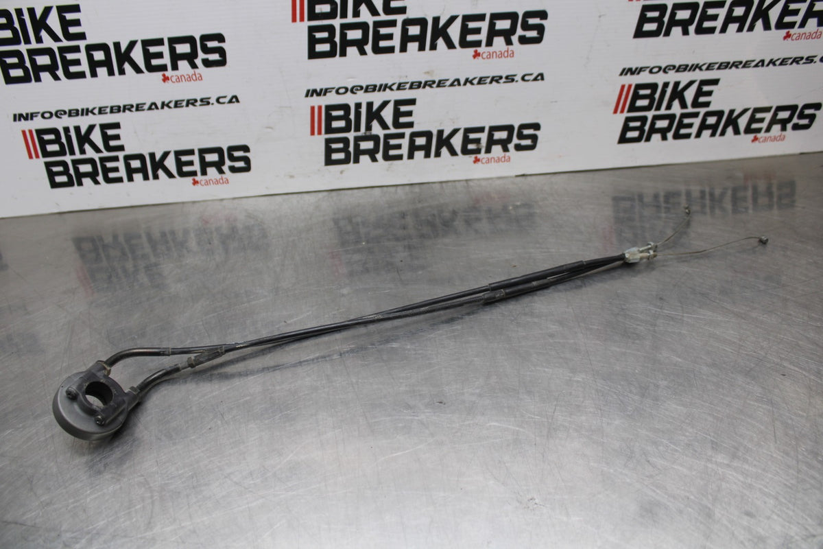 98-05 HONDA SUPER HAWK 1000 VTR1000F THROTTLE CABLE LINE & HOUSING GUIDE BB821