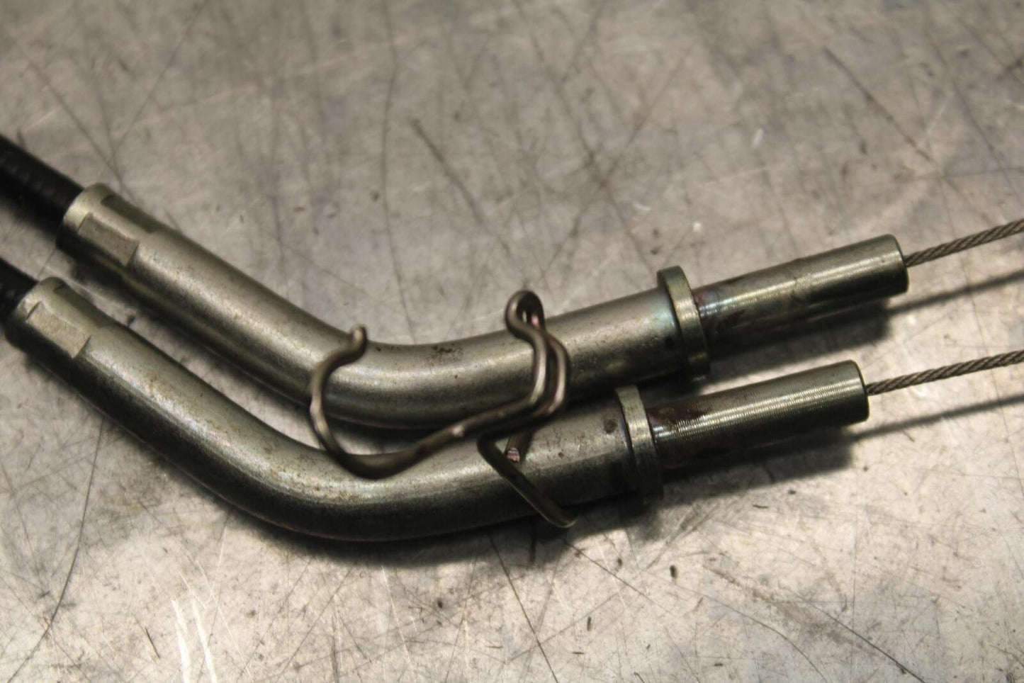 12-17 KAWASAKI ER-6N Z650 THROTTLE CABLES LINES BB607