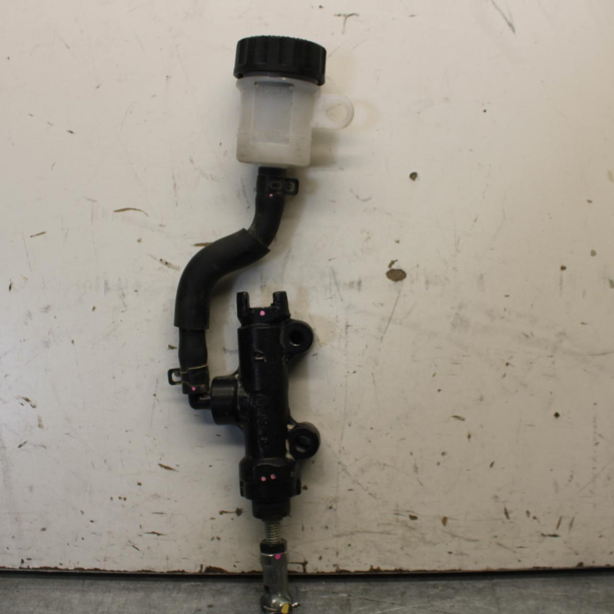 23-24 KAWASAKI NINJA ZX4R REAR BACK BRAKE MASTER CYLINDER W RESERVOIR BB638