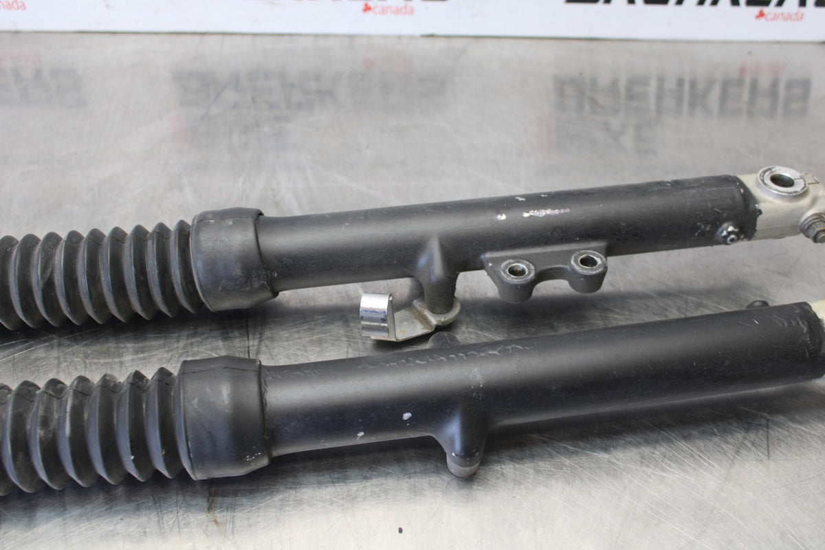 81 YAMAHA MAXIM 550 XJ550 FRONT FORKS SHOCK SUSPENSION SET PAIR BB866