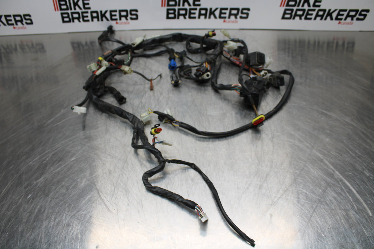 08 MOTO GUZZI BREVA 750 MAIN ENGINE WIRING HARNESS MOTOR WIRE LOOM BB154