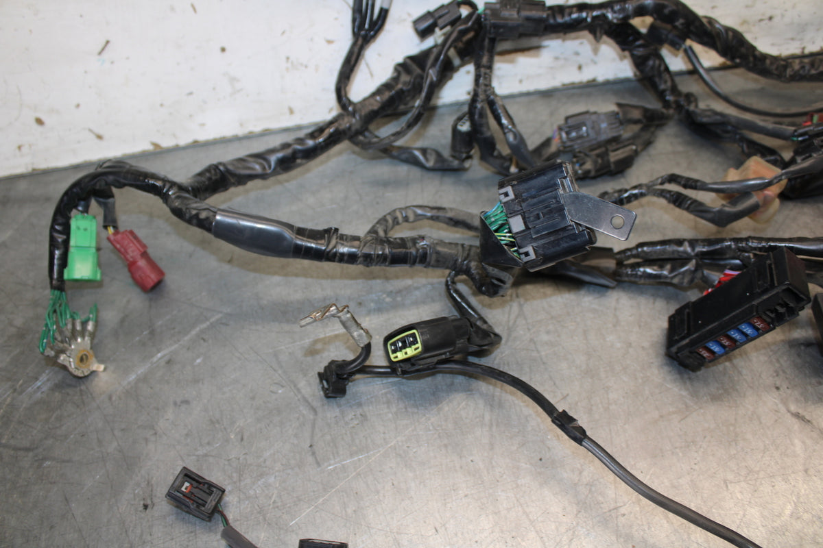13-15 HONDA CBR500R MAIN ENGINE WIRING HARNESS MOTOR WIRE LOOM BB704