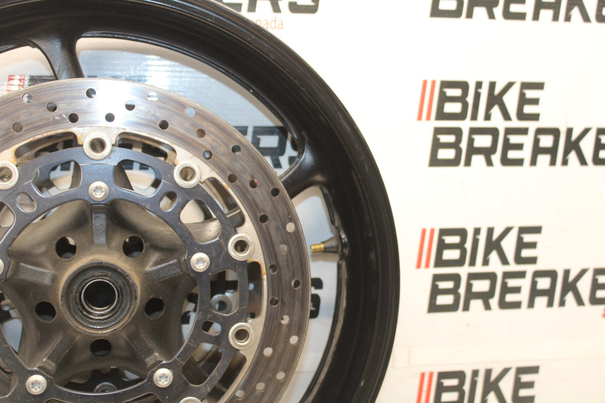 08-16 YAMAHA YZF R6 FRONT WHEEL FRONT RIM & ROTORS BB929