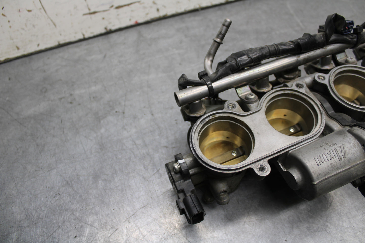 07-08 YAMAHA YZF R1 MAIN FUEL INJECTORS / THROTTLE BODIES BB724